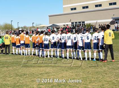 Thumbnail 2 in Glendale Prep Academy vs. Youngker (AIA D4 Quarterfinal) photogallery.
