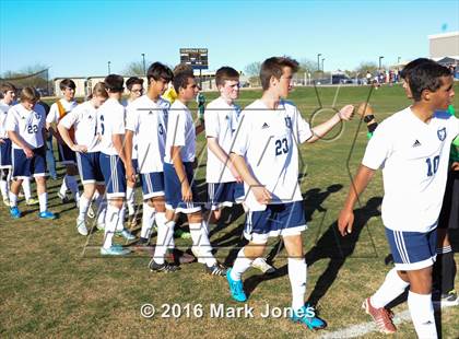 Thumbnail 2 in Glendale Prep Academy vs. Youngker (AIA D4 Quarterfinal) photogallery.