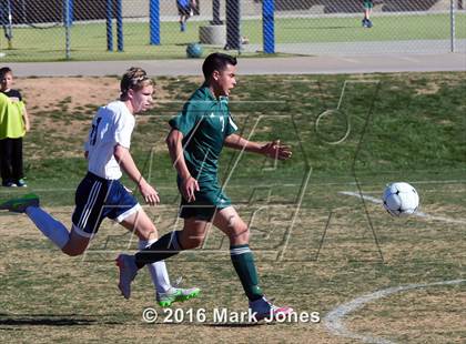 Thumbnail 3 in Glendale Prep Academy vs. Youngker (AIA D4 Quarterfinal) photogallery.