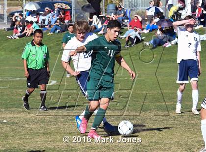 Thumbnail 3 in Glendale Prep Academy vs. Youngker (AIA D4 Quarterfinal) photogallery.