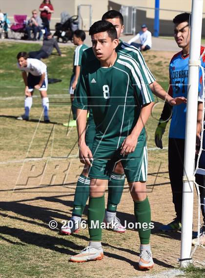 Thumbnail 3 in Glendale Prep Academy vs. Youngker (AIA D4 Quarterfinal) photogallery.