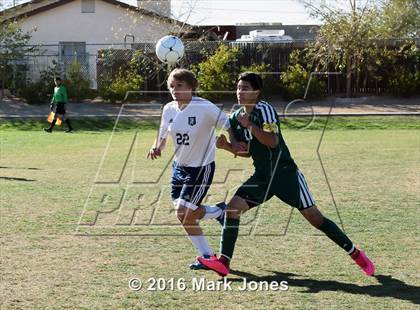 Thumbnail 1 in Glendale Prep Academy vs. Youngker (AIA D4 Quarterfinal) photogallery.