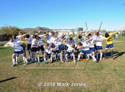 Thumbnail 2 in Glendale Prep Academy vs. Youngker (AIA D4 Quarterfinal) photogallery.