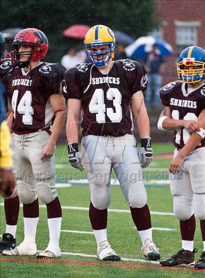 Thumbnail 1 in 9th Annual Shrine Chowder Bowl Classic  (West vs Central) photogallery.