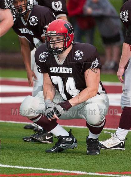 Thumbnail 3 in 9th Annual Shrine Chowder Bowl Classic  (West vs Central) photogallery.