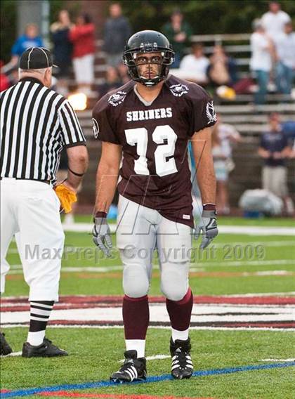 Thumbnail 3 in 9th Annual Shrine Chowder Bowl Classic  (West vs Central) photogallery.