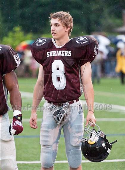 Thumbnail 2 in 9th Annual Shrine Chowder Bowl Classic  (West vs Central) photogallery.