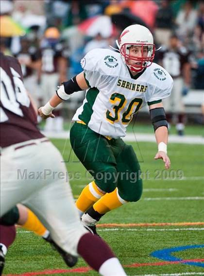 Thumbnail 3 in 9th Annual Shrine Chowder Bowl Classic  (West vs Central) photogallery.