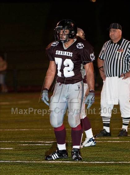 Thumbnail 3 in 9th Annual Shrine Chowder Bowl Classic  (West vs Central) photogallery.