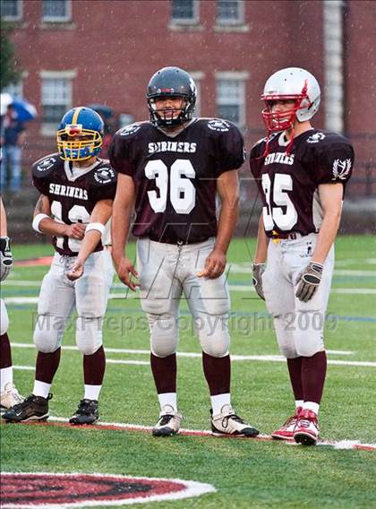 Thumbnail 3 in 9th Annual Shrine Chowder Bowl Classic  (West vs Central) photogallery.