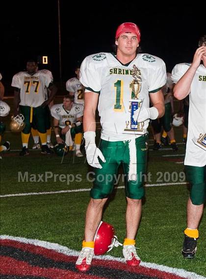 Thumbnail 1 in 9th Annual Shrine Chowder Bowl Classic  (West vs Central) photogallery.