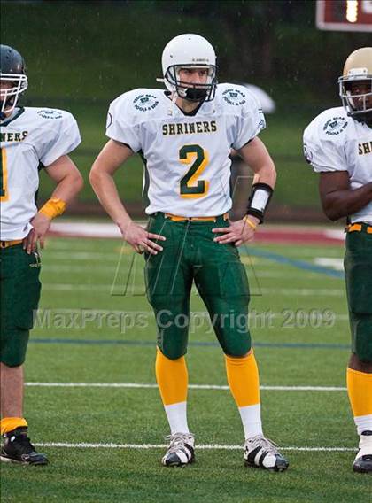 Thumbnail 2 in 9th Annual Shrine Chowder Bowl Classic  (West vs Central) photogallery.