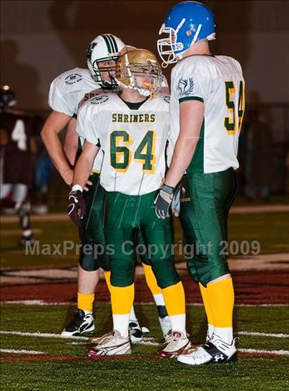 Thumbnail 2 in 9th Annual Shrine Chowder Bowl Classic  (West vs Central) photogallery.