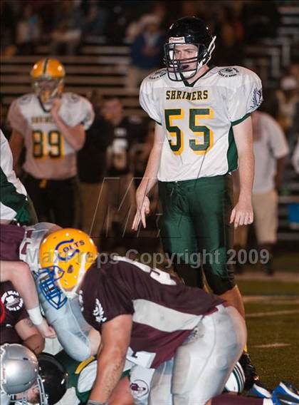 Thumbnail 1 in 9th Annual Shrine Chowder Bowl Classic  (West vs Central) photogallery.