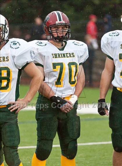Thumbnail 2 in 9th Annual Shrine Chowder Bowl Classic  (West vs Central) photogallery.