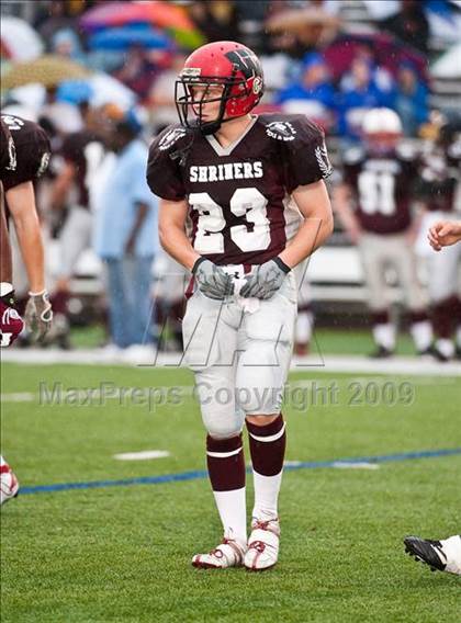 Thumbnail 1 in 9th Annual Shrine Chowder Bowl Classic  (West vs Central) photogallery.
