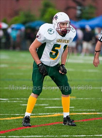 Thumbnail 2 in 9th Annual Shrine Chowder Bowl Classic  (West vs Central) photogallery.