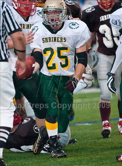 Thumbnail 1 in 9th Annual Shrine Chowder Bowl Classic  (West vs Central) photogallery.