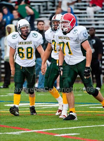 Thumbnail 3 in 9th Annual Shrine Chowder Bowl Classic  (West vs Central) photogallery.