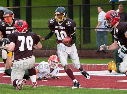 Thumbnail 1 in 9th Annual Shrine Chowder Bowl Classic  (West vs Central) photogallery.