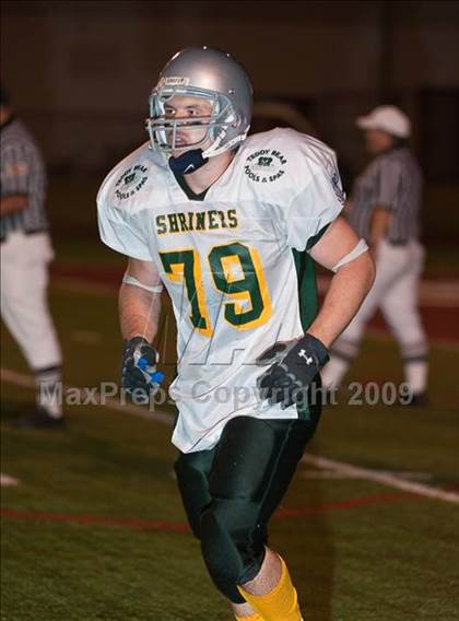 Thumbnail 3 in 9th Annual Shrine Chowder Bowl Classic  (West vs Central) photogallery.