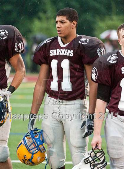Thumbnail 2 in 9th Annual Shrine Chowder Bowl Classic  (West vs Central) photogallery.