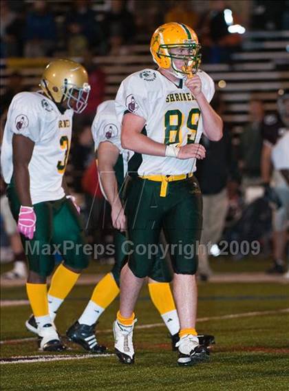 Thumbnail 2 in 9th Annual Shrine Chowder Bowl Classic  (West vs Central) photogallery.