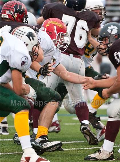 Thumbnail 2 in 9th Annual Shrine Chowder Bowl Classic  (West vs Central) photogallery.