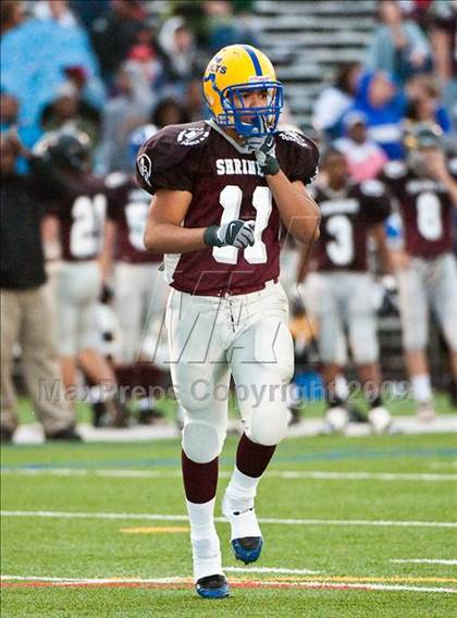 Thumbnail 2 in 9th Annual Shrine Chowder Bowl Classic  (West vs Central) photogallery.