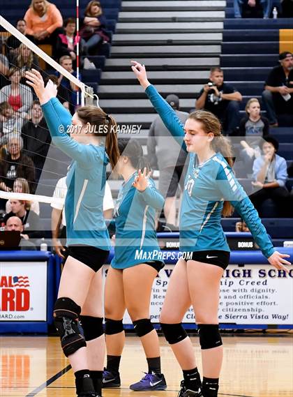 Thumbnail 3 in Shadow Ridge vs. Silverado (NIAA Sunrise Region Tournament) photogallery.