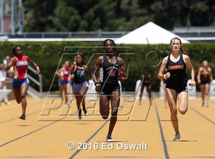 Thumbnail 2 in CIF NCS Masters Track and Field Championships (Girls 4x100 Meter Relay) photogallery.