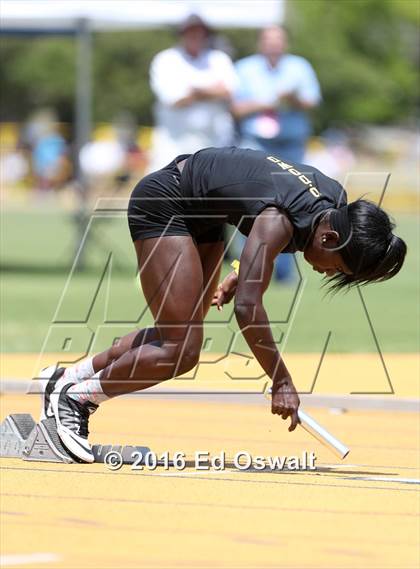 Thumbnail 2 in CIF NCS Masters Track and Field Championships (Girls 4x100 Meter Relay) photogallery.