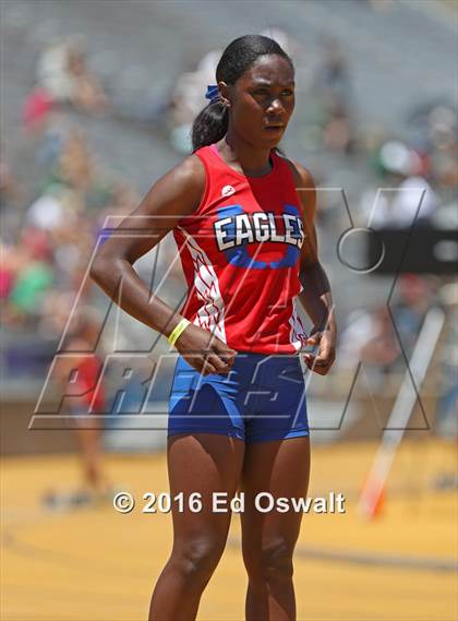 Thumbnail 1 in CIF NCS Masters Track and Field Championships (Girls 4x100 Meter Relay) photogallery.