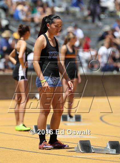 Thumbnail 2 in CIF NCS Masters Track and Field Championships (Girls 4x100 Meter Relay) photogallery.