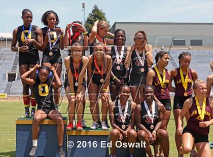 Thumbnail 3 in CIF NCS Masters Track and Field Championships (Girls 4x100 Meter Relay) photogallery.