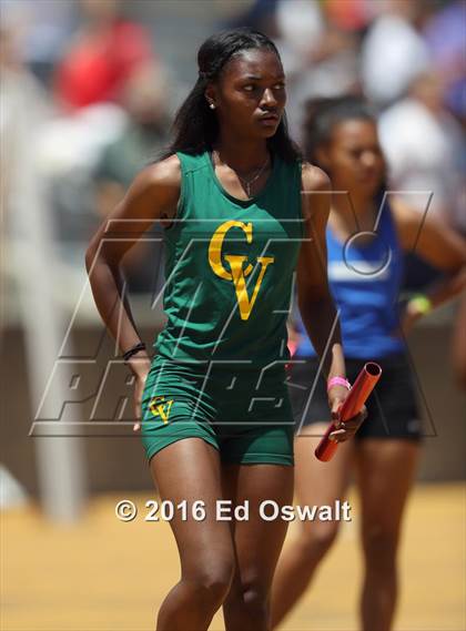 Thumbnail 2 in CIF NCS Masters Track and Field Championships (Girls 4x100 Meter Relay) photogallery.
