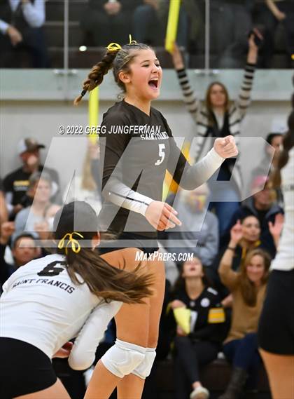 Thumbnail 2 in Archbishop Mitty @ Saint Francis (CIF State Regional Open Division Final) photogallery.