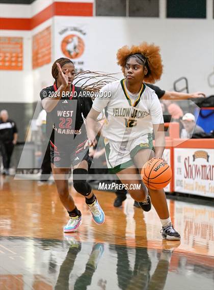 Thumbnail 3 in West Cabarrus vs Bessemer City (East Lincoln Winter Jam) photogallery.
