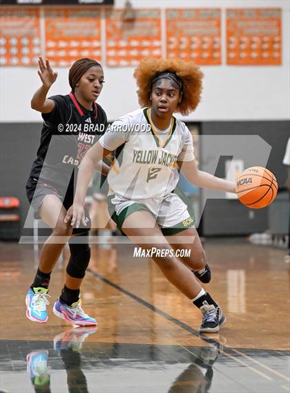 Thumbnail 2 in West Cabarrus vs Bessemer City (East Lincoln Winter Jam) photogallery.