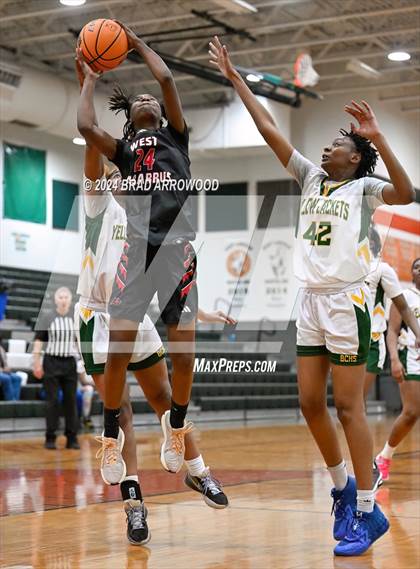 Thumbnail 3 in West Cabarrus vs Bessemer City (East Lincoln Winter Jam) photogallery.
