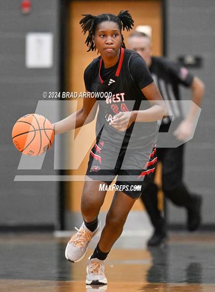 Thumbnail 2 in West Cabarrus vs Bessemer City (East Lincoln Winter Jam) photogallery.