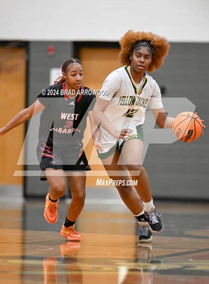 Thumbnail 3 in West Cabarrus vs Bessemer City (East Lincoln Winter Jam) photogallery.