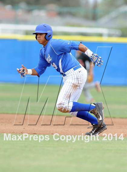 Thumbnail 1 in Elsinore @ Bishop Amat (CIF SS D3 1st Round Playoff) photogallery.