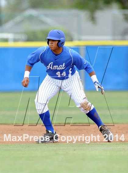 Thumbnail 3 in Elsinore @ Bishop Amat (CIF SS D3 1st Round Playoff) photogallery.