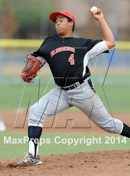 Thumbnail 1 in Elsinore @ Bishop Amat (CIF SS D3 1st Round Playoff) photogallery.