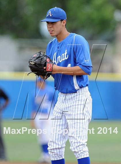 Thumbnail 3 in Elsinore @ Bishop Amat (CIF SS D3 1st Round Playoff) photogallery.