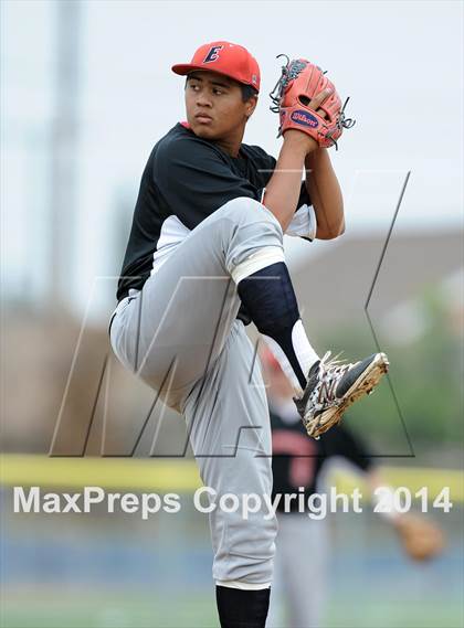 Thumbnail 2 in Elsinore @ Bishop Amat (CIF SS D3 1st Round Playoff) photogallery.