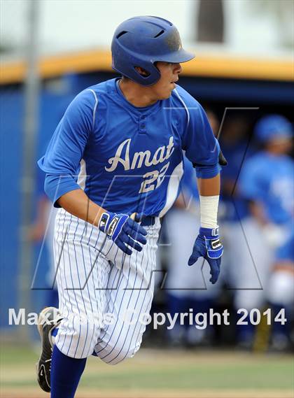 Thumbnail 3 in Elsinore @ Bishop Amat (CIF SS D3 1st Round Playoff) photogallery.