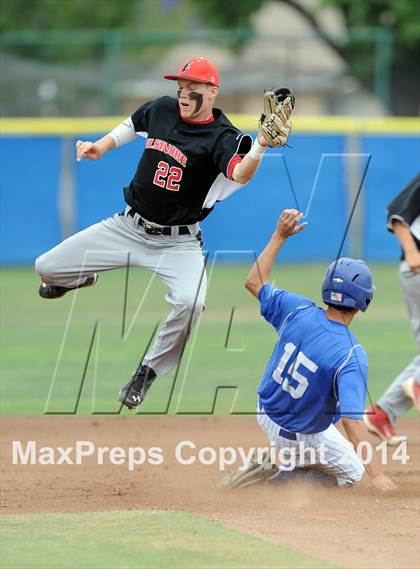 Thumbnail 2 in Elsinore @ Bishop Amat (CIF SS D3 1st Round Playoff) photogallery.