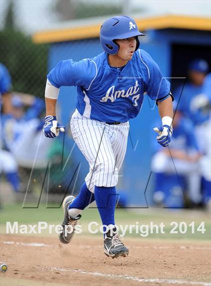 Thumbnail 3 in Elsinore @ Bishop Amat (CIF SS D3 1st Round Playoff) photogallery.